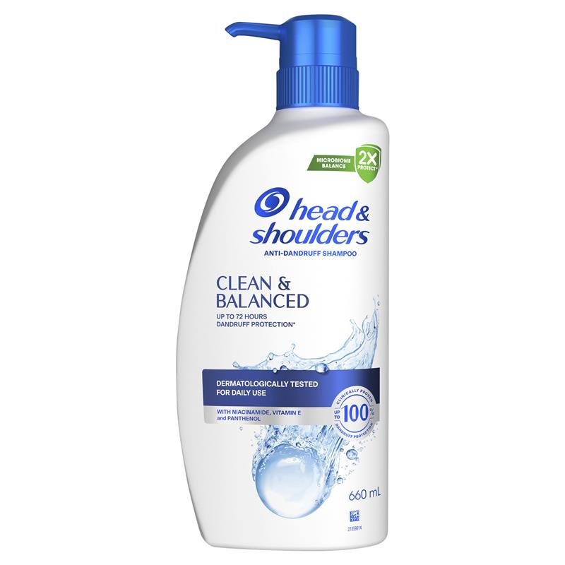 Head & Shoulders 海飞丝 净爽平衡洗发水 660ml
