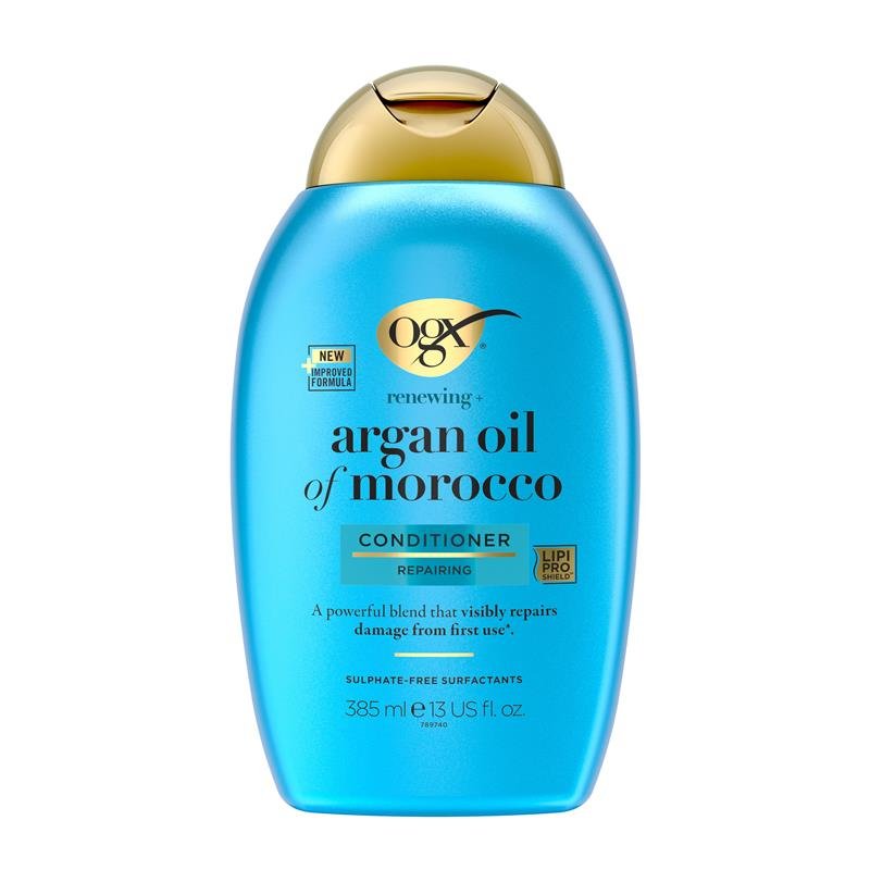 OGX 摩洛哥坚果油亮泽修护护发素 干枯受损 385ml