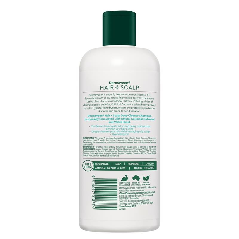 DermaVeen 头皮深层清洁洗发水 500ml