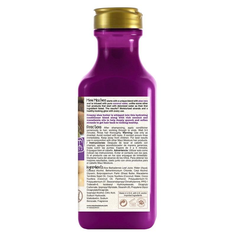 Maui 乳木果保湿修护护发素 干枯受损 385ml