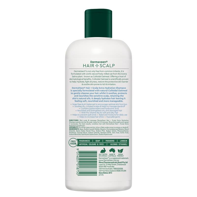 DermaVeen 头皮强效保湿洗发水 500ml