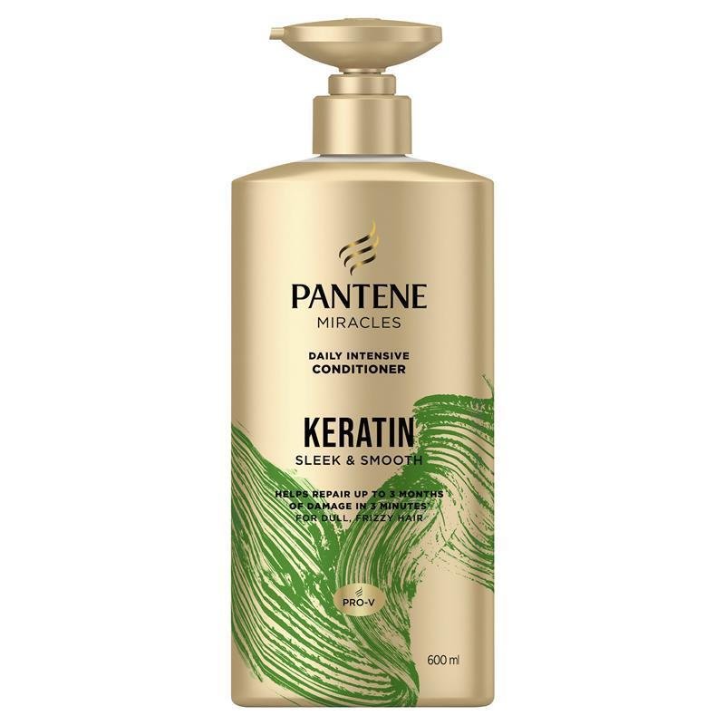 Pantene 潘婷 3分钟奇迹角蛋白顺滑护发素 600ml