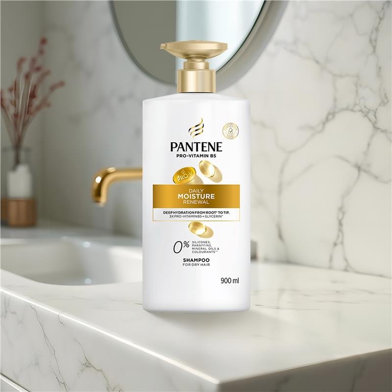 Pantene 潘婷 日常保湿滋养洗发水 900ml