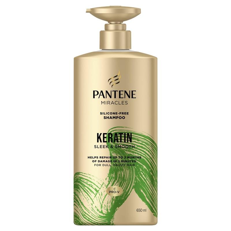 Pantene 潘婷 奇迹角蛋白顺滑洗发水 650ml