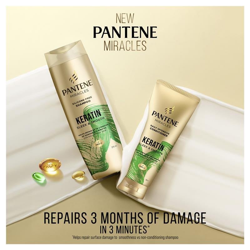 Pantene 潘婷 奇迹角蛋白顺滑洗发水 650ml