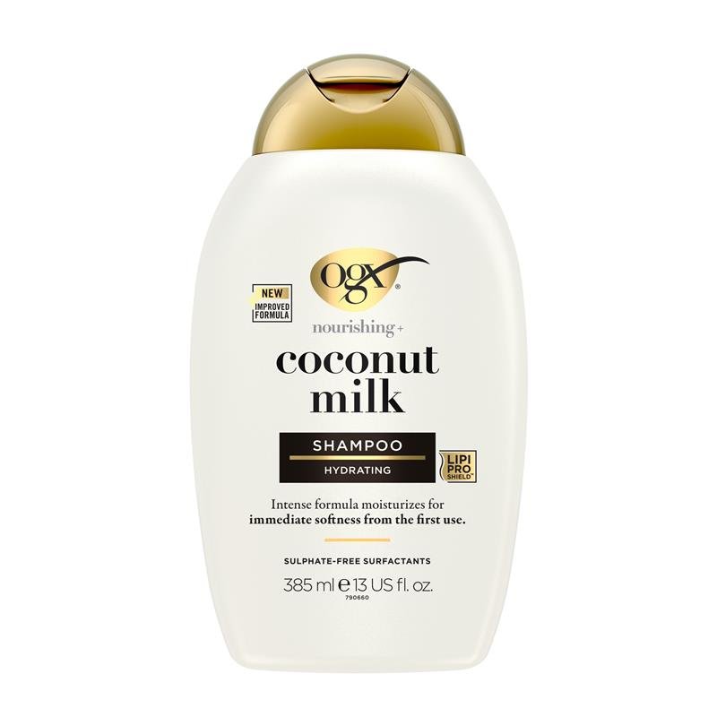 OGX 椰奶滋养保湿洗发水 干性发质 385ml