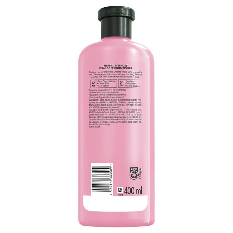 Herbal Essences 玫瑰柔顺护发素 400ml