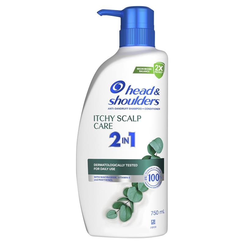 Head & Shoulders 海飞丝 止痒头皮二合一洗护 750ml