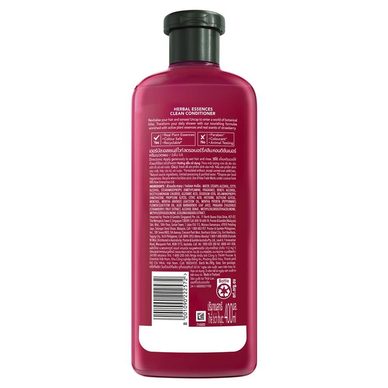 Herbal Essences 白草莓薄荷清爽护发素 400ml
