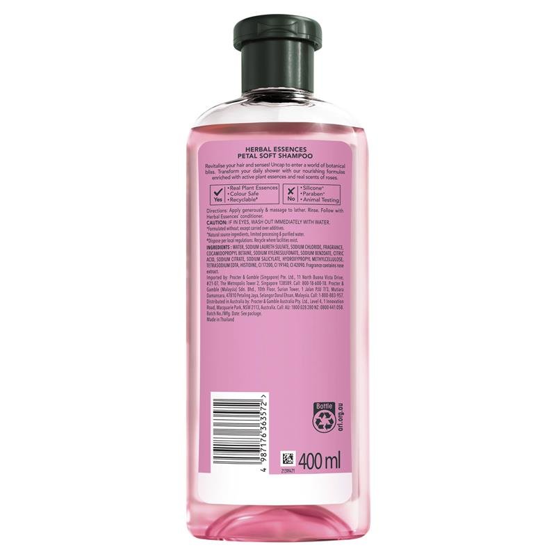 Herbal Essences 玫瑰柔顺洗发水 400ml