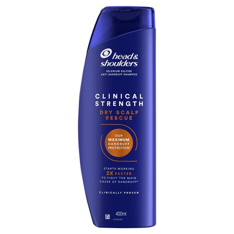 Head & Shoulders 海飞丝 专业级干性头皮救援洗发水 400ml