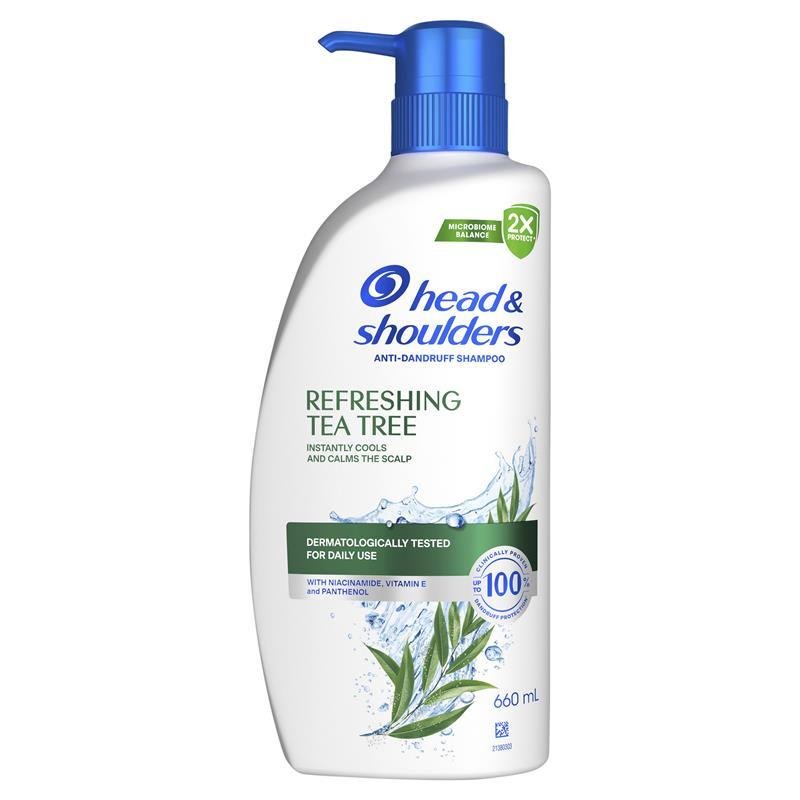 Head & Shoulders 海飞丝 茶树清爽洗发水 600ml