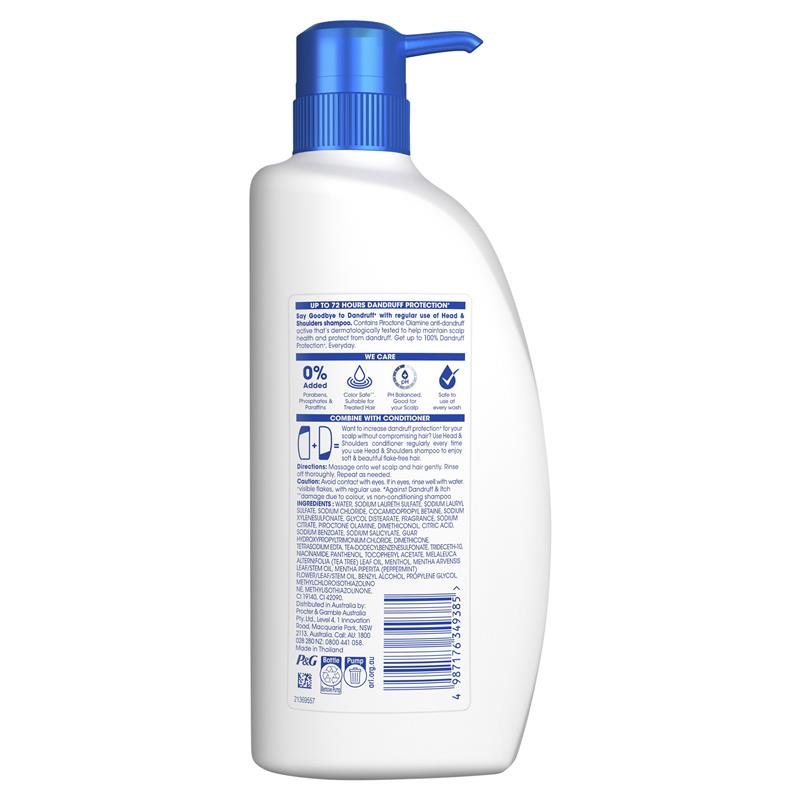 Head & Shoulders 海飞丝 茶树清爽洗发水 600ml