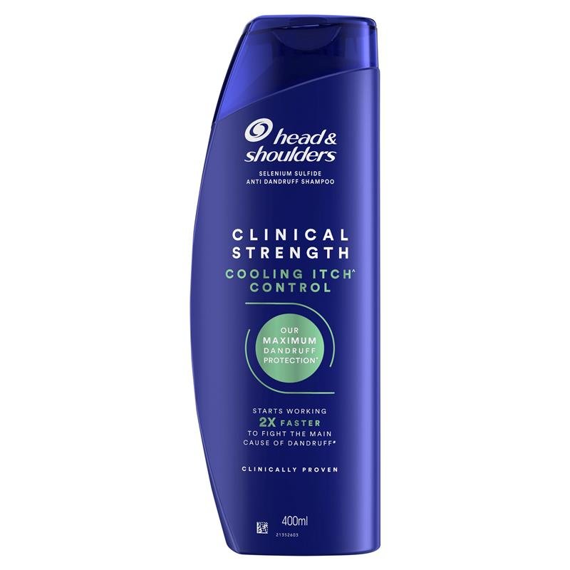 Head & Shoulders 海飞丝 专业级清凉止痒洗发水 400ml