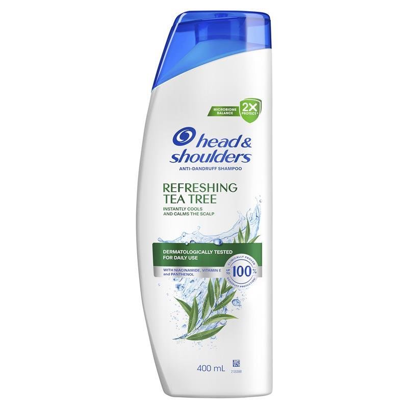 Head & Shoulders 海飞丝 茶树清爽洗发水 400ml