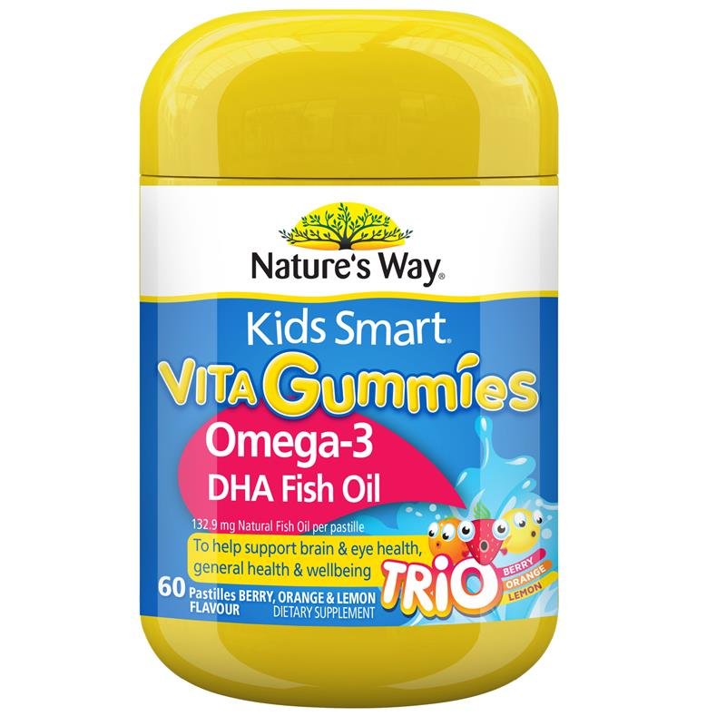 Nature's Way 儿童鱼油Omega软糖 60粒