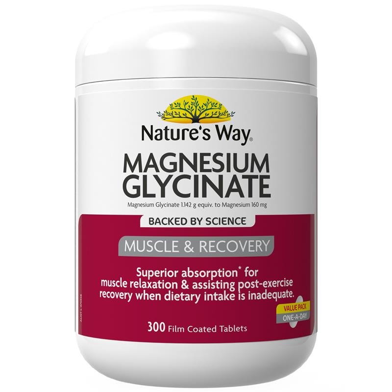 Nature's Way 甘氨酸镁 300片