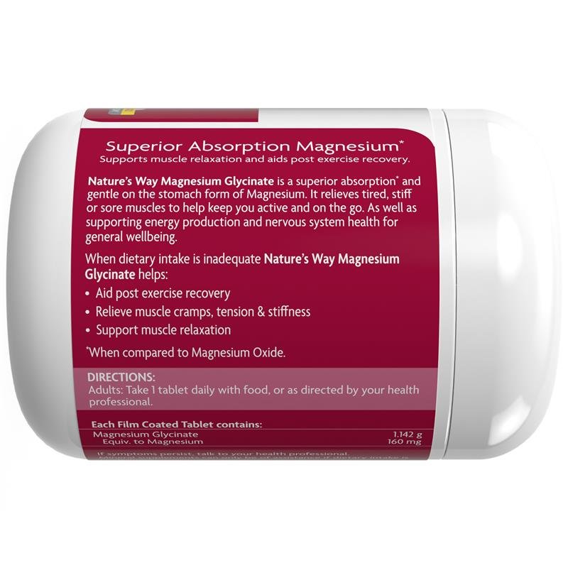 Nature's Way 甘氨酸镁 300片