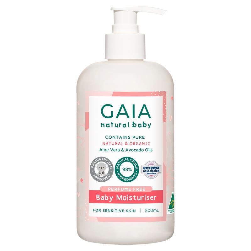 Gaia Natural Baby Moisturiser 500ml