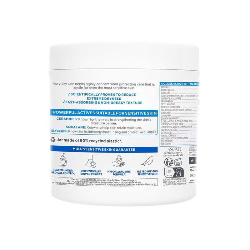 Mixa 神经酰胺强韧修护霜 400ml