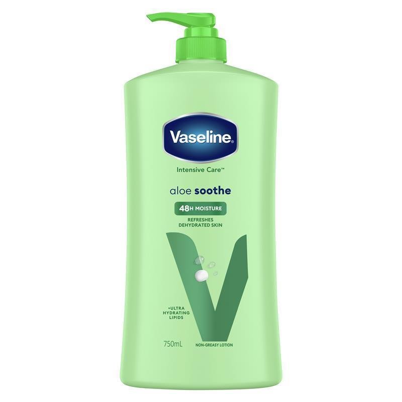 Vaseline 凡士林 深层滋润身体乳 芦荟舒缓 750ml