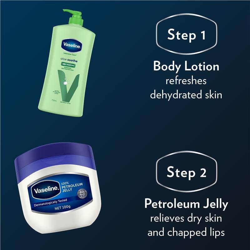 Vaseline 凡士林 深层滋润身体乳 芦荟舒缓 750ml