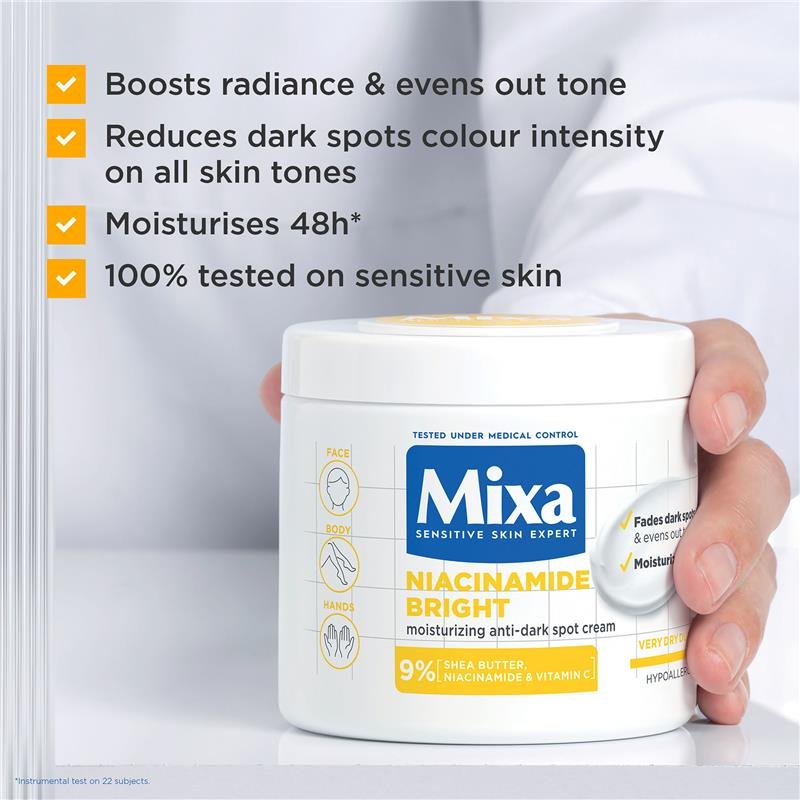 Mixa 烟酰胺亮肤淡斑霜 400ml