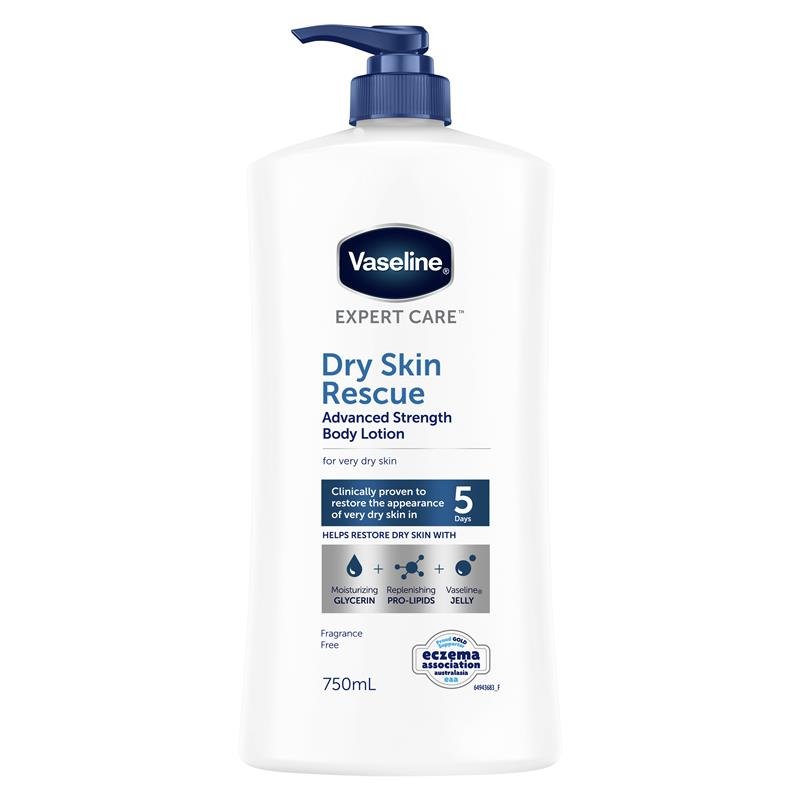 Vaseline 凡士林 干性肌救援身体乳 750ml