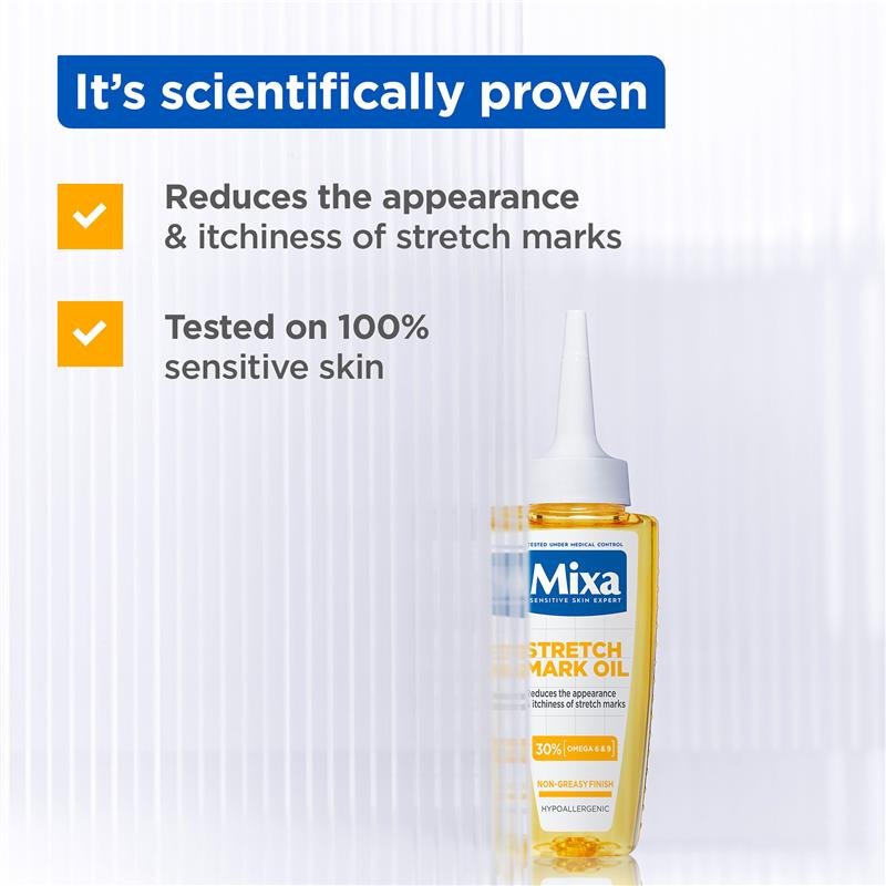 Mixa 淡纹身体护理油 100ml