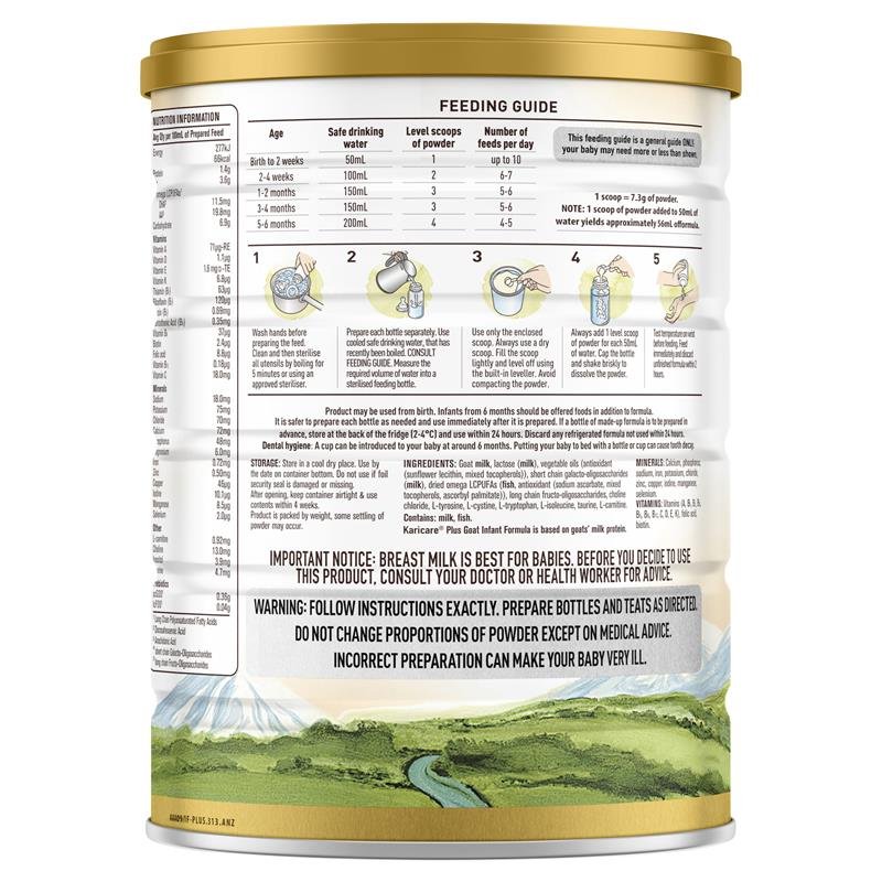 Karicare 可瑞康 羊奶粉 1段 900g