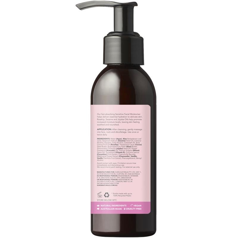 Sukin 敏感肌面部保湿乳 125ml