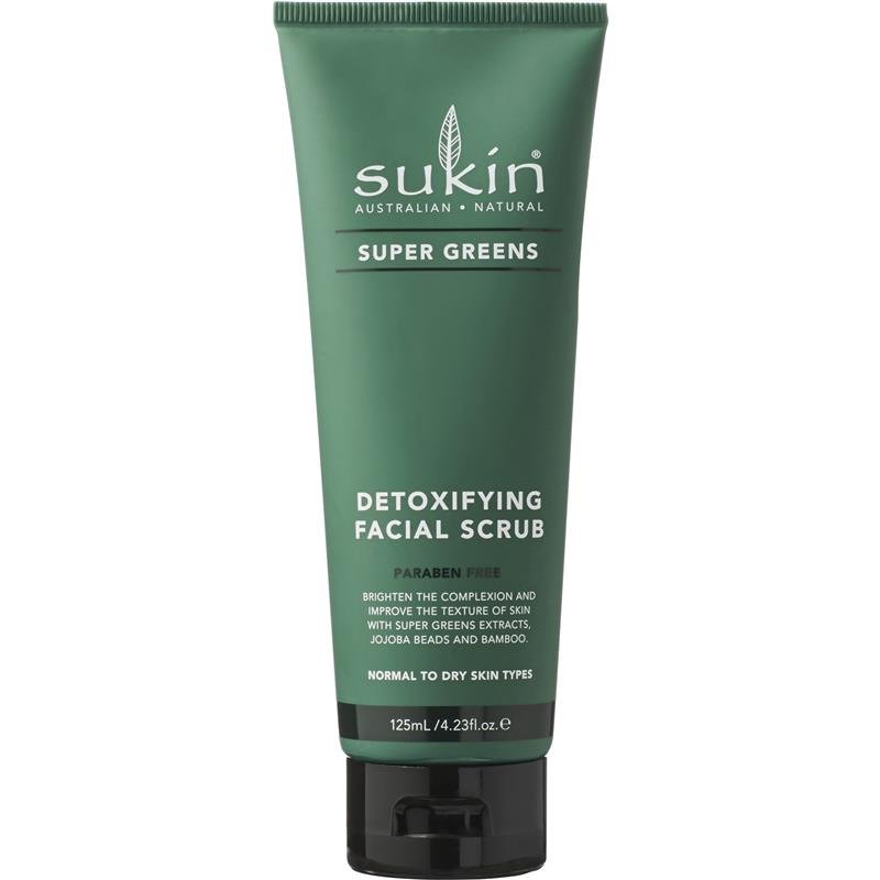 Sukin 绿植排浊洁面磨砂膏 125ml