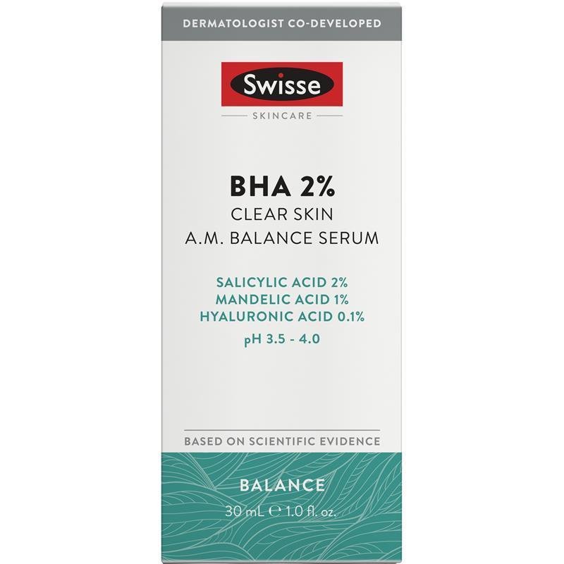 Swisse 斯维诗 2%BHA清痘平衡精华 30ml