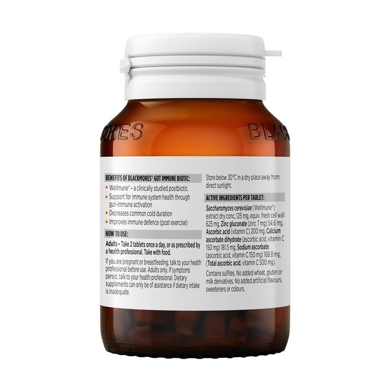 Blackmores Gut Immune Biotic 60 Tablets