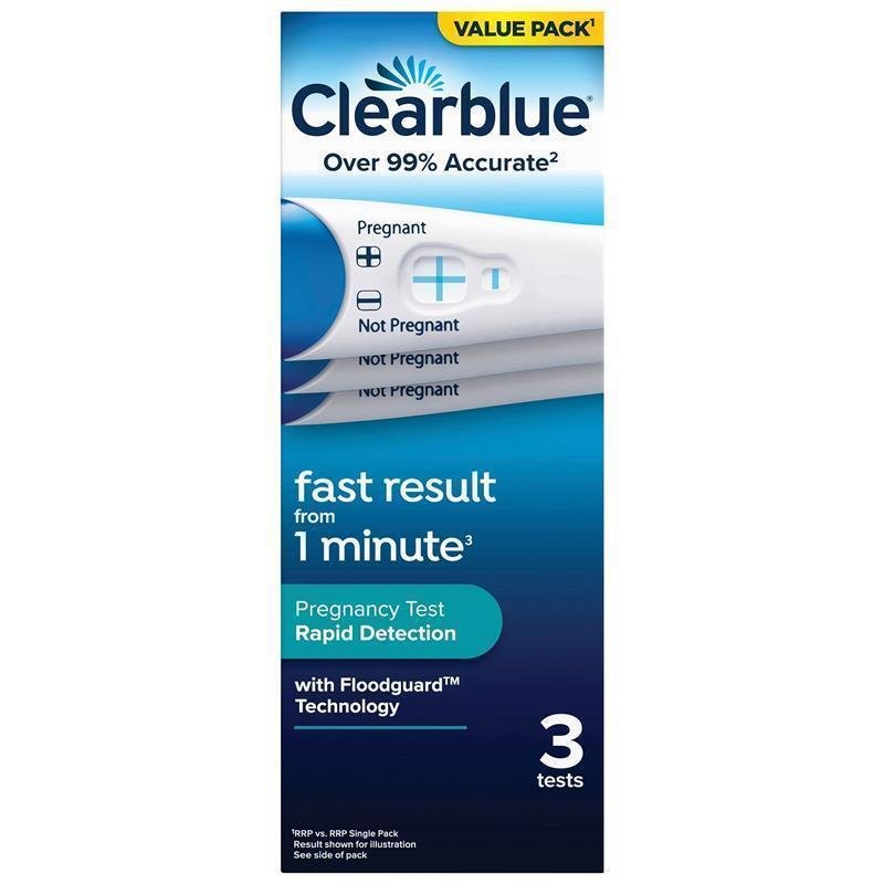 Clearblue 快速验孕棒 3支装