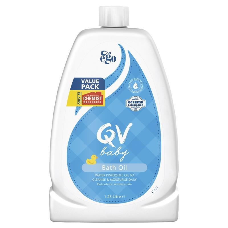 QV 婴儿沐浴油 1.25L 超值装