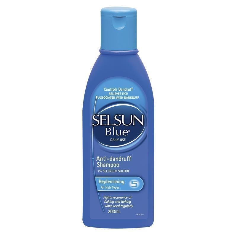 Selsun Blue Anti Dandruff Shampoo Replenishing 200mL