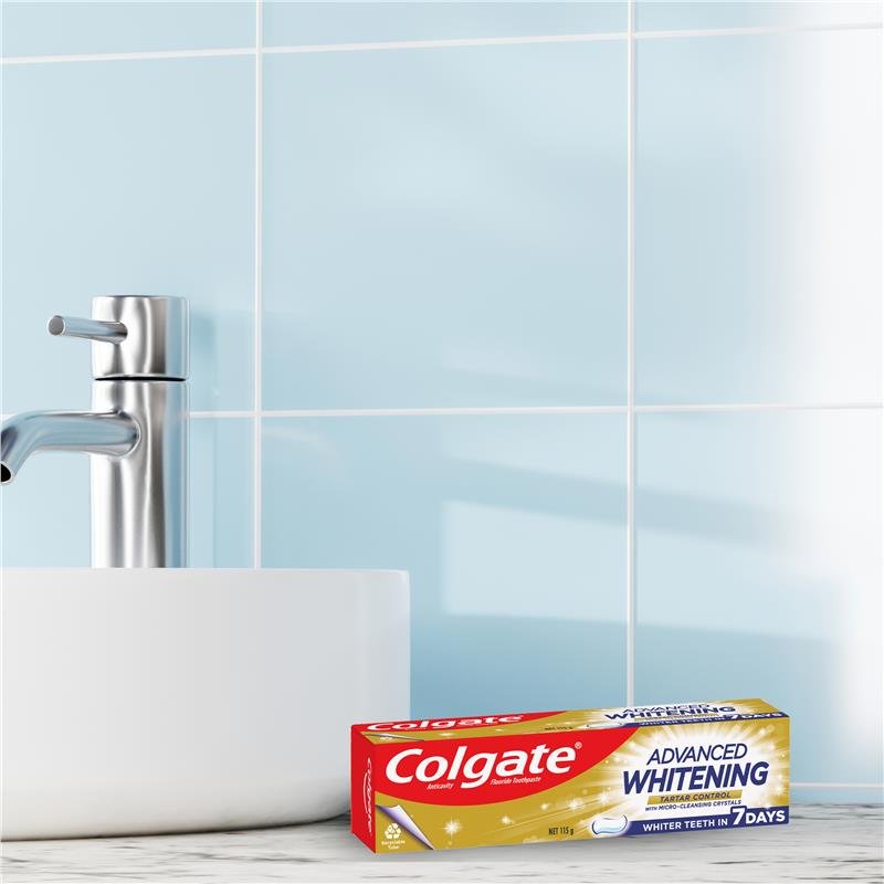 高露洁 Colgate 高效美白防牙石牙膏 115g