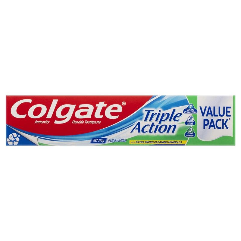 高露洁 Colgate 三重功效牙膏 210g