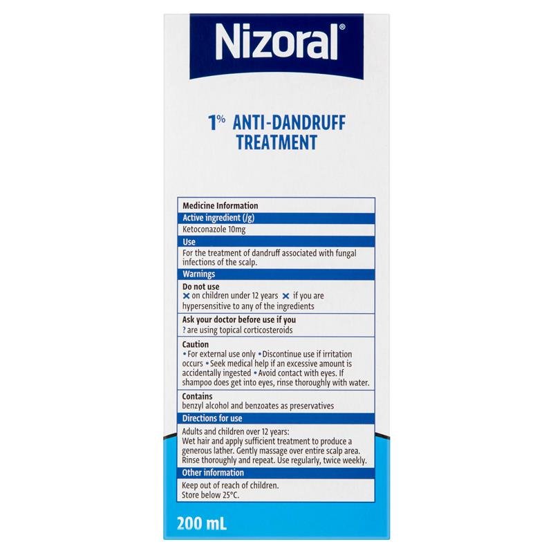 采乐 Nizoral 1% 去屑洗发水 200ml