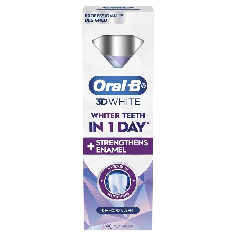 Oral B 欧乐B 3D炫白深层美白钻石净牙膏 94g