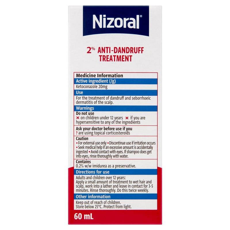 Nizoral 采乐 2%去屑洗发水 60ml 酮康唑