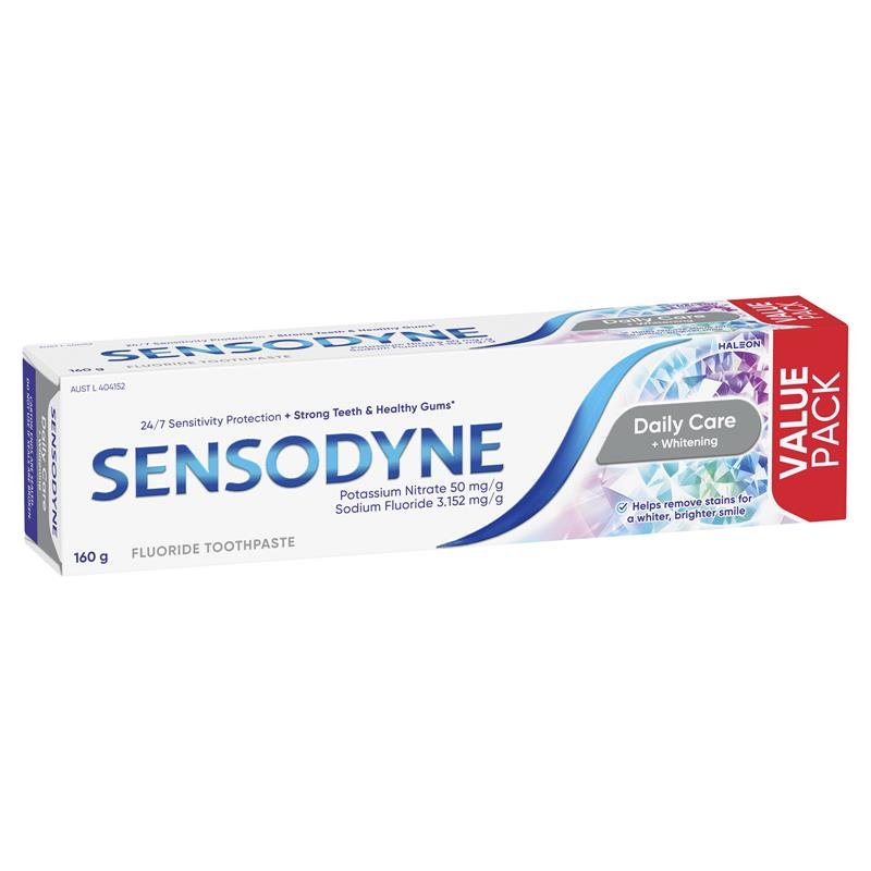 Sensodyne 舒适达 日常护理美白牙膏 160g 特惠装