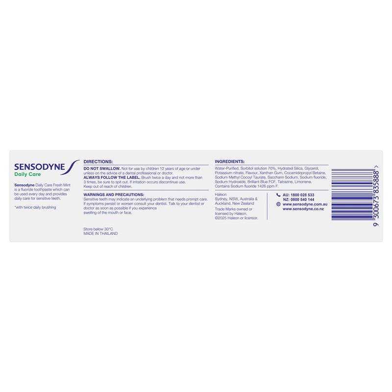 Sensodyne 舒适达 敏感牙齿日常护理牙膏 160g 特惠装