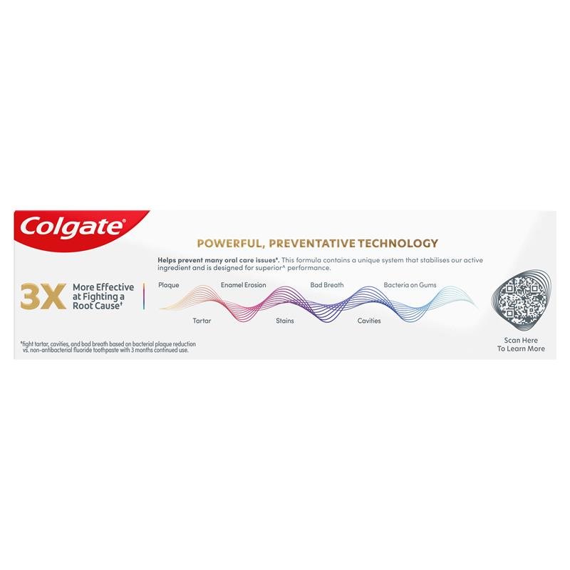 Colgate 高露洁 全效主动防护薄荷条纹牙膏 115g