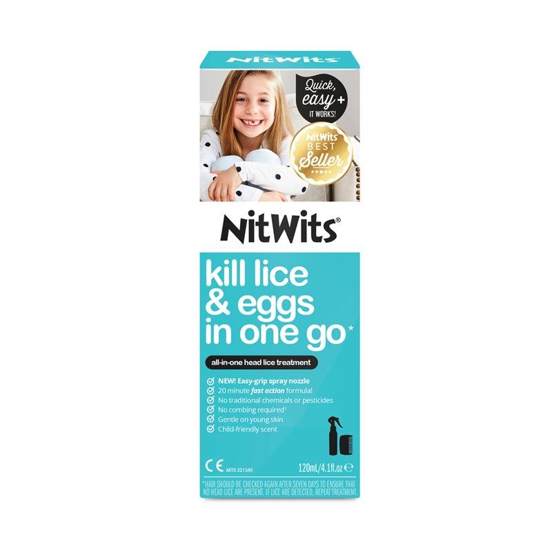 NitWits 二合一头虱清除液 120ml