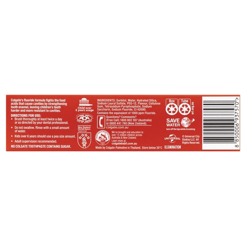 高露洁 Colgate 小黄人薄荷牙膏 90g