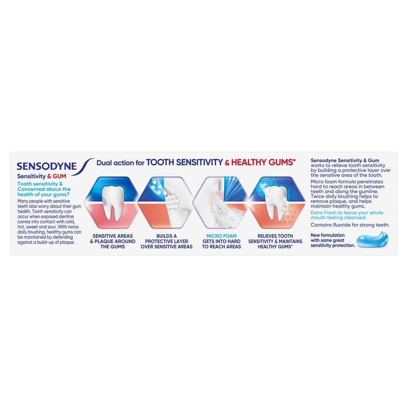 Sensodyne 舒适达 抗敏护龈牙膏 超凡清新 100g