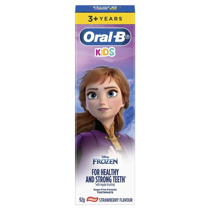 Oral B 儿童牙膏 冰雪奇缘 3岁以上 92g