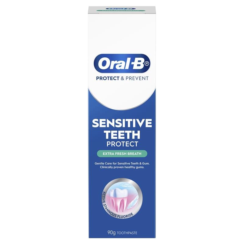 Oral B 抗敏护龈超凡清新牙膏 90g